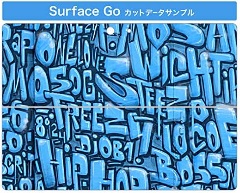 igsticker Matrica Takarja a Microsoft Surface Go/Go 2 Ultra Vékony Védő Szervezet Matrica Bőr 008802 Zöld
