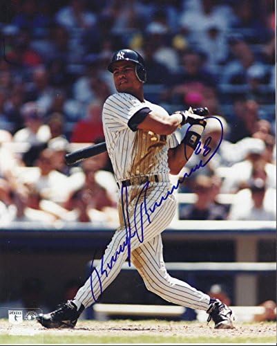 Ruben Rivera New York Yankees Aláírt Dedikált 8x10 Fotó W/coa - Dedikált MLB Fotók